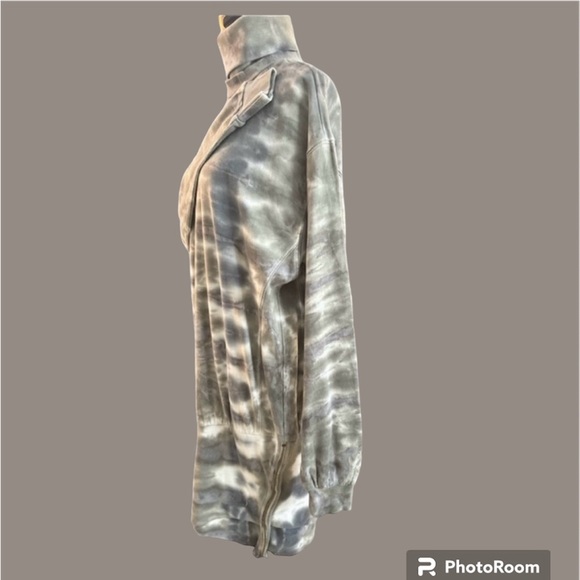 Young Fabulous & Broke Asymmetrical Turtleneck Sweatshirt Mini Dress Siz… - Picture 4 of 7